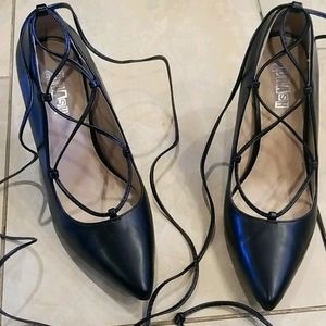 Women's Brash Kapulet lace-up black heels